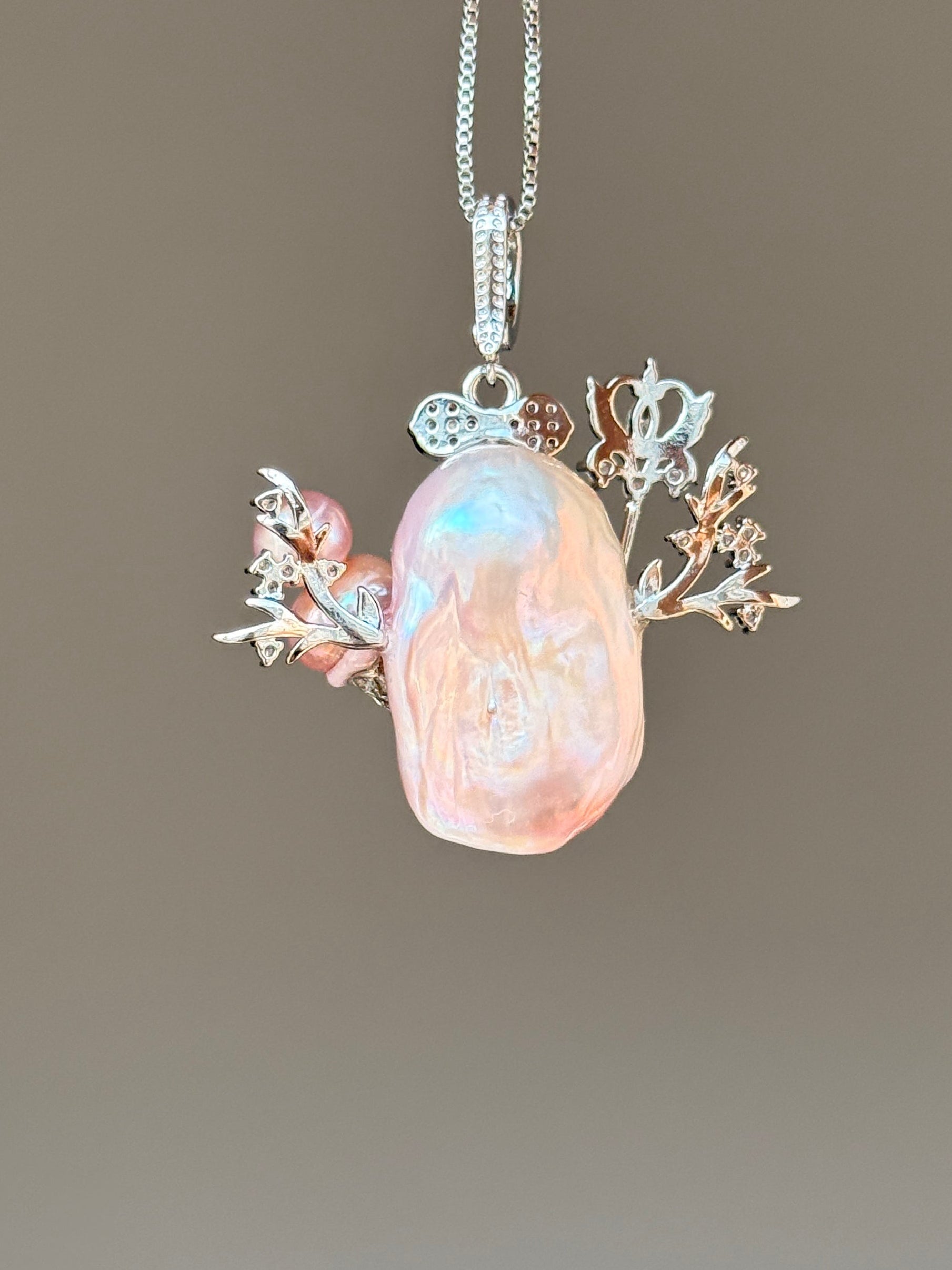 Sugarplum Fairy Baroque Pearl Necklace SKU908P1347