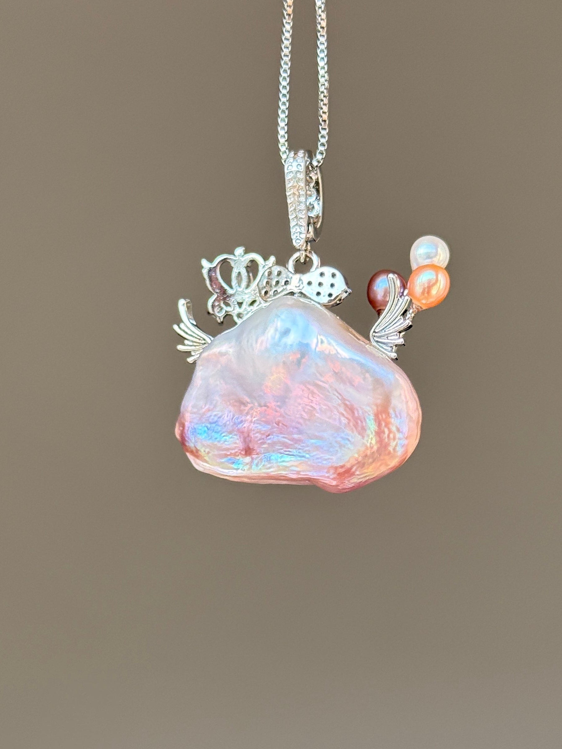 Magic Wand Fairy Baroque Pearl Necklace SKU852