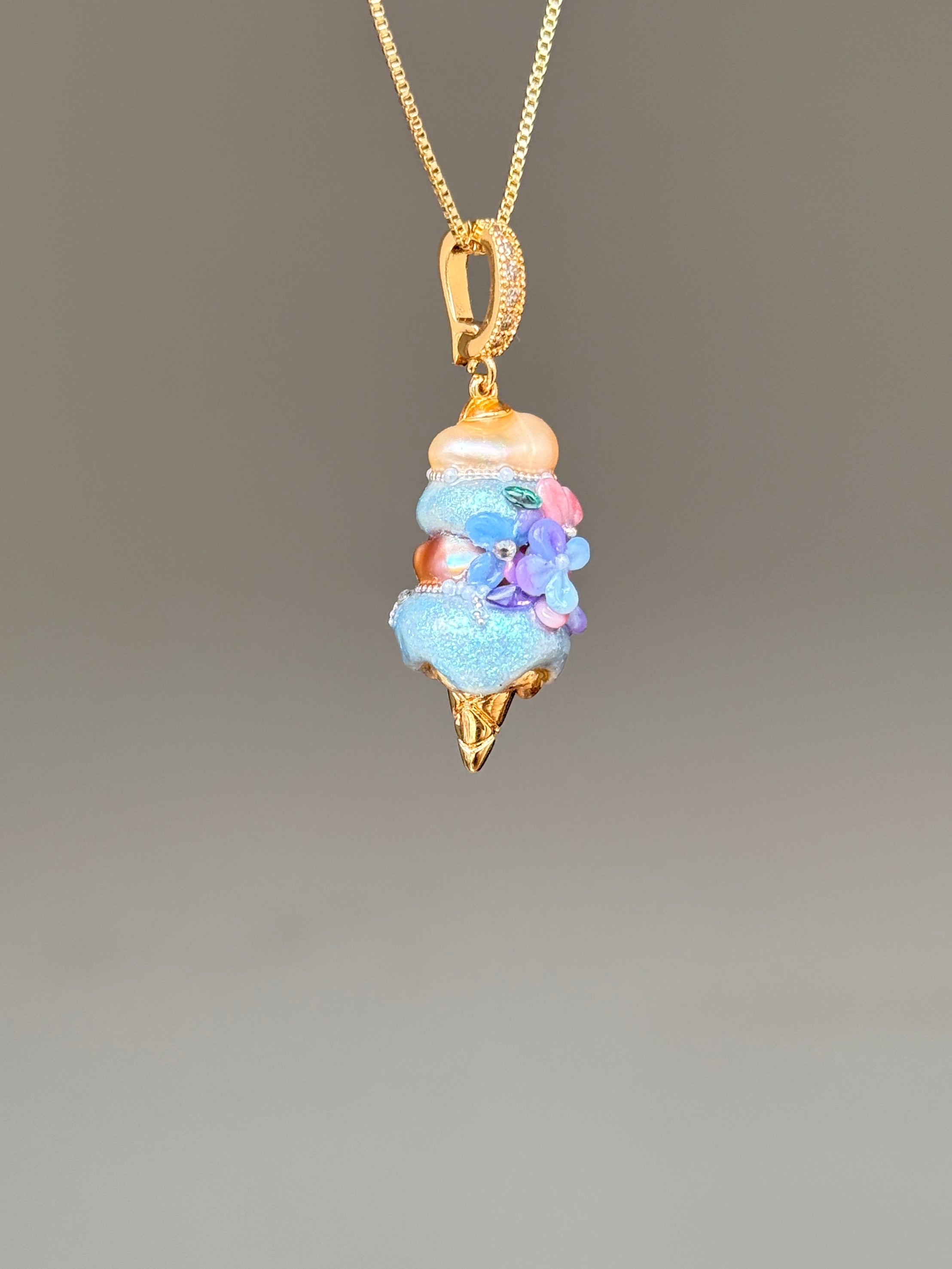 Sugar Bloom Scoop Baroque Pearl Necklace SKUCR48