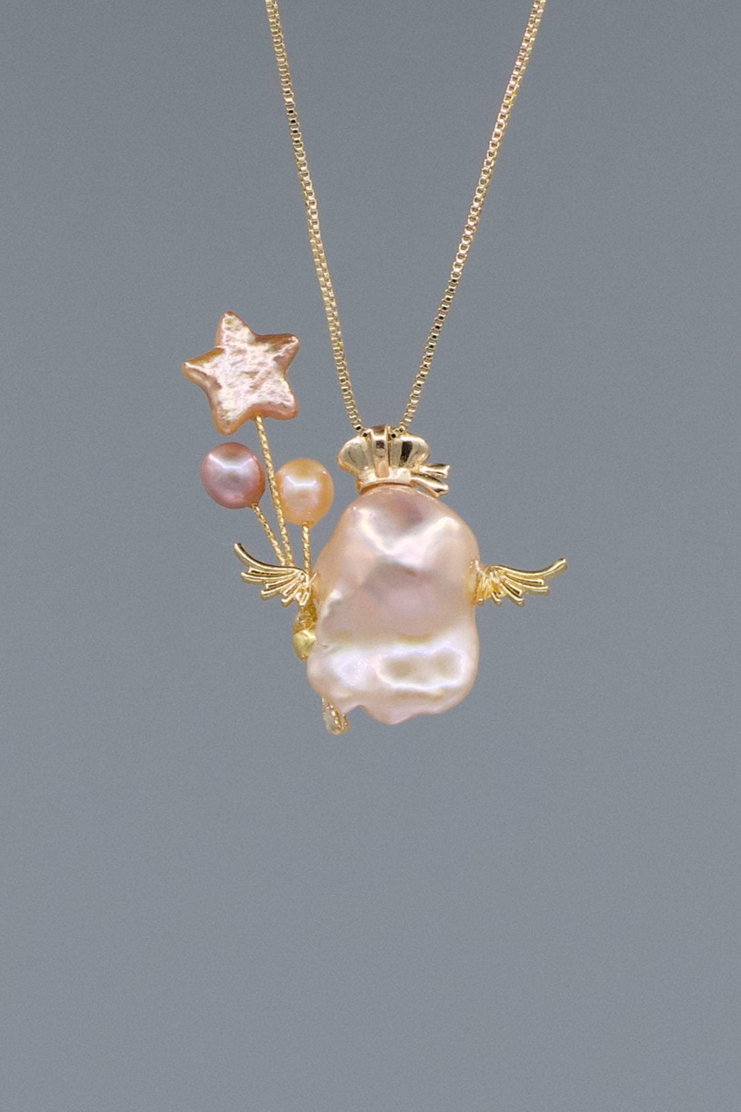 Pearl Accents – Baroque Pearl Necklace Signature Sets L822