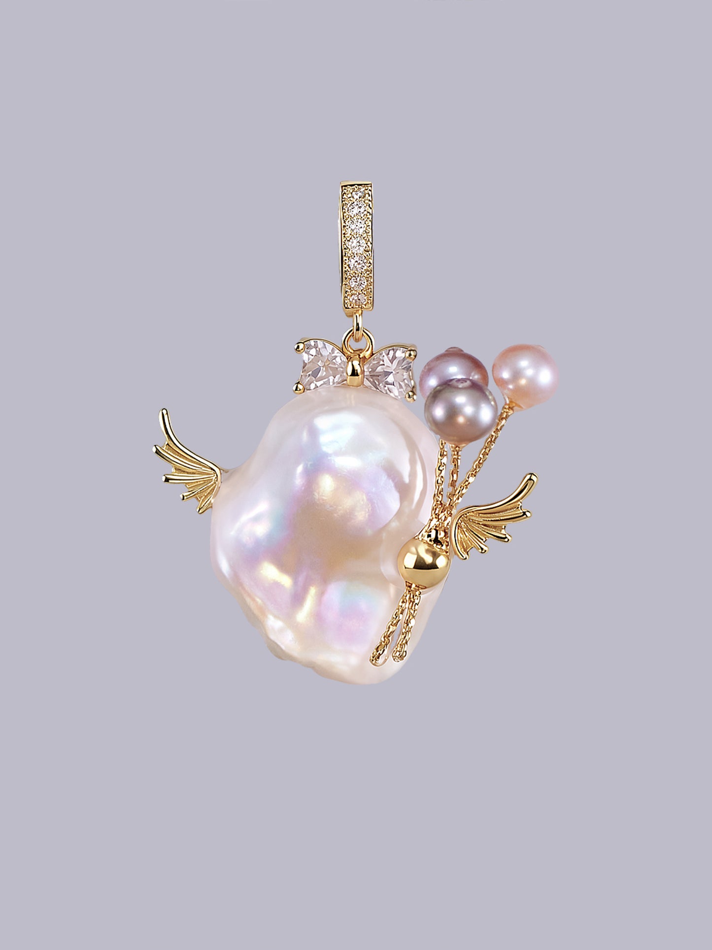 Pearl Accents – Baroque Pearl Necklace Signature Sets P007