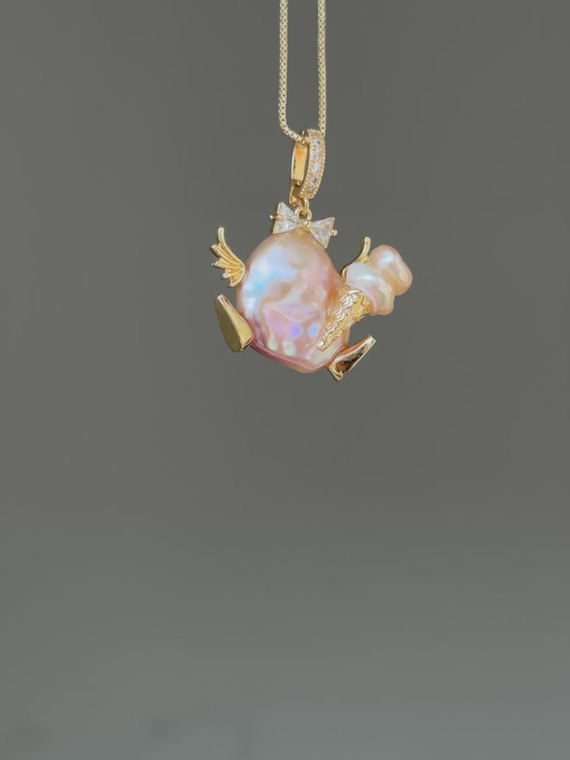 Little Cherub Baroque Pearl Necklace SKUE899
