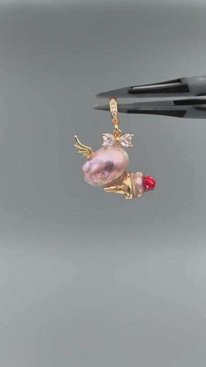 Pearl Accents – Baroque Pearl Necklace Signature Sets 034P070