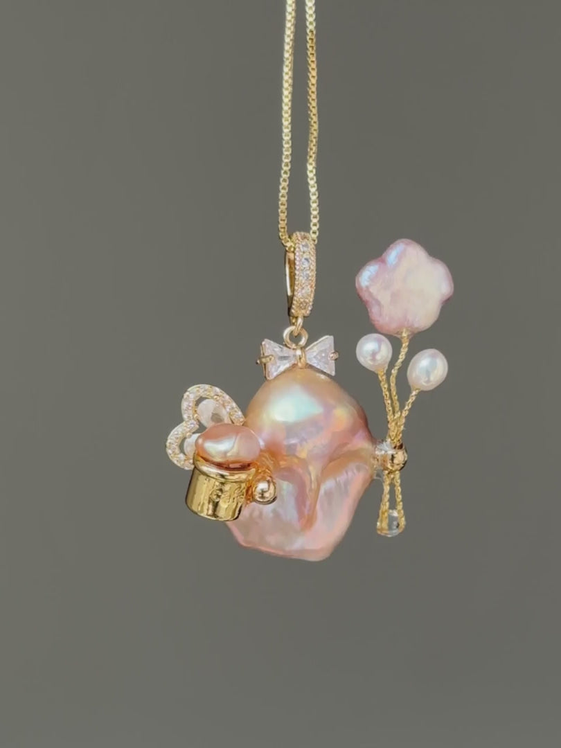 Title Sweetheart Fairy Baroque Pearl Necklace SKU936P1373