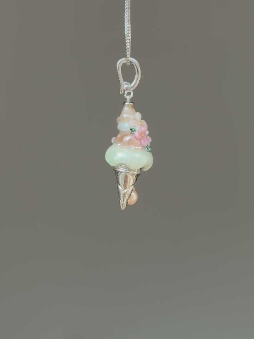 Blush Blossom Scoop Baroque Pearl Necklace SKUCR32