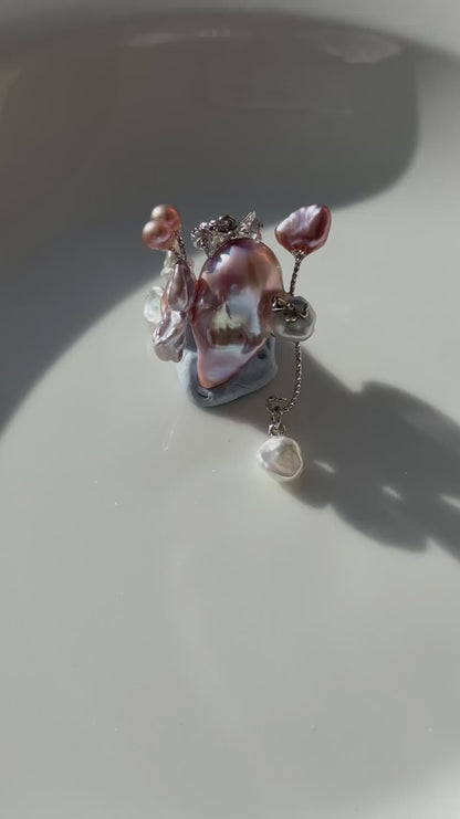 Pearl Accents – Baroque Pearl Necklace Signature Sets