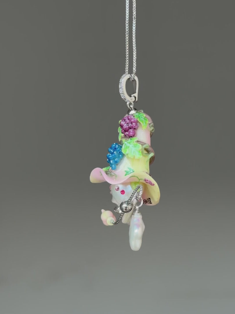 Grapevine Sprite Baroque Pearl Necklace SKUE1313