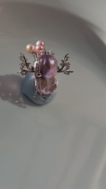 Pearl Accents – Baroque Pearl Necklace Signature Sets