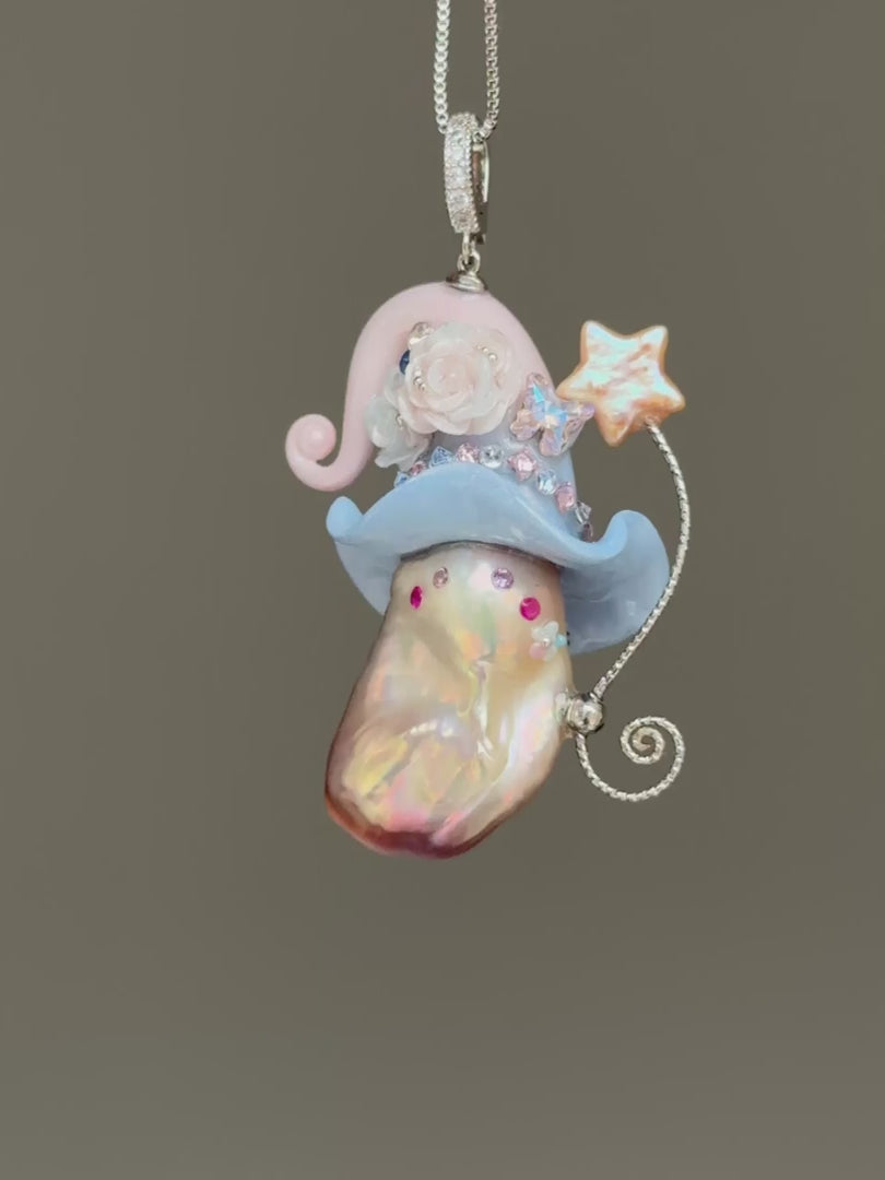 Pastel Sky Daydream Baroque Pearl Necklace SKU1093P984