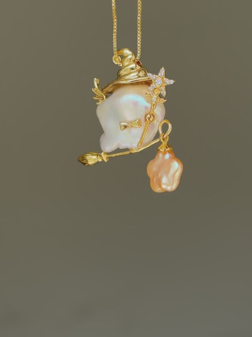 Spellbound Sprite Baroque Pearl Necklace SKUE110
