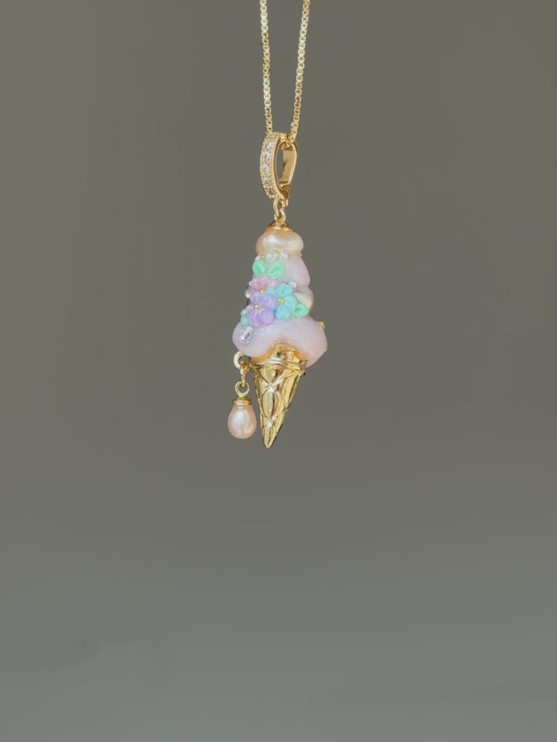 Sugarplum Scoop Baroque Pearl Necklace SKUCR15